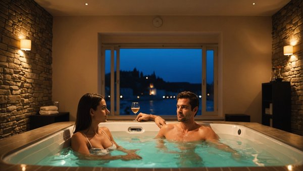 Évadez-vous en amoureux : chambre avec jacuzzi privatif en france